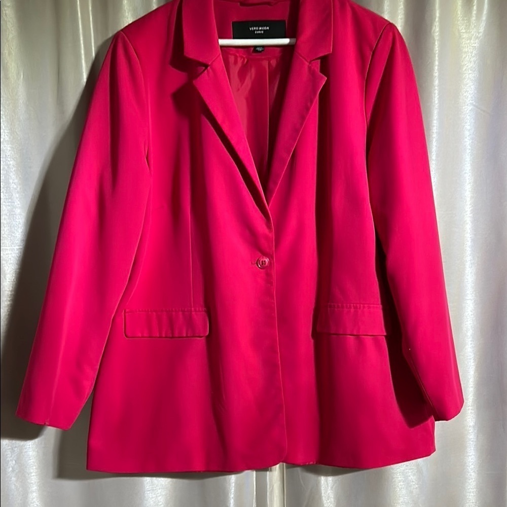Vero Moda Vibrant Pink Blazer